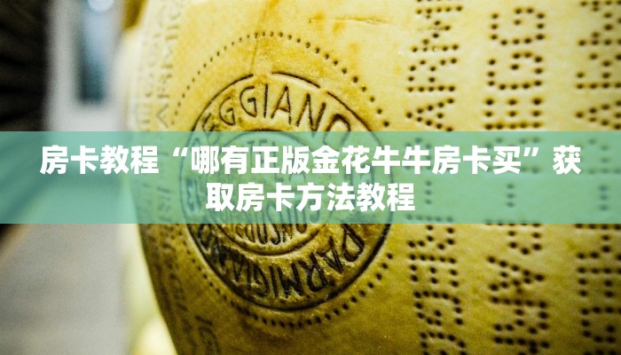 房卡教程“哪有正版金花牛牛房卡买”获取房卡方法教程