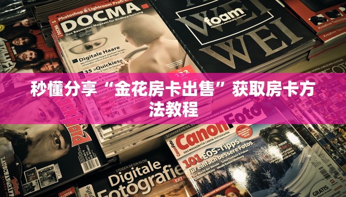 秒懂分享“金花房卡出售”获取房卡方法教程